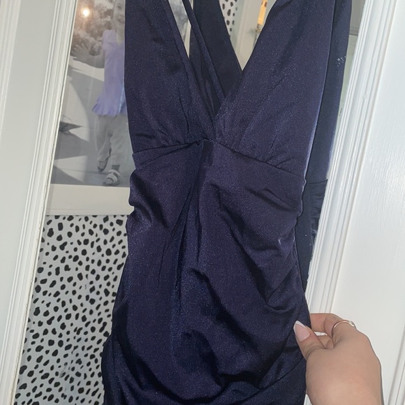 NWT ~ never worn Lucyinthesky xs navy blue party dress - Picture 4 of 4